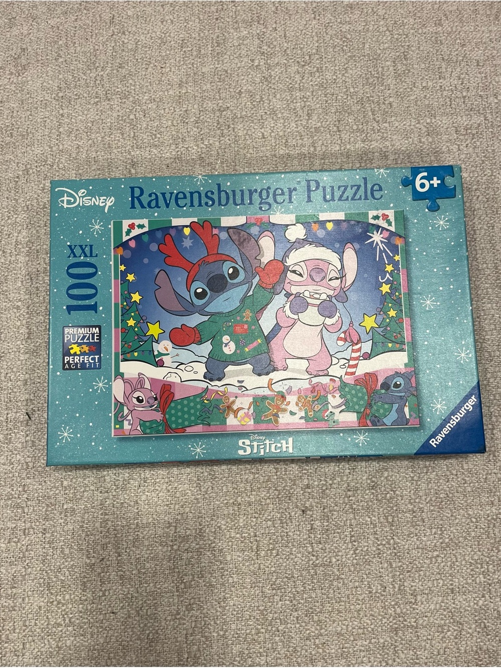 Ravensburger Stitch Holiday Puzzle - Blue, Pink, Green